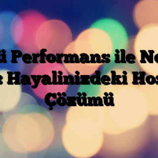 Güçlü Performans ile Netvay VDS: Hayalinizdeki Hosting Çözümü