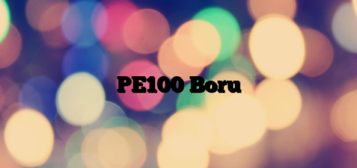 PE100 Boru