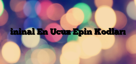 ininal En Ucuz Epin Kodları